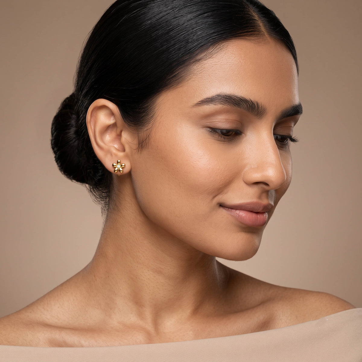 Bloomy Flowers Studs