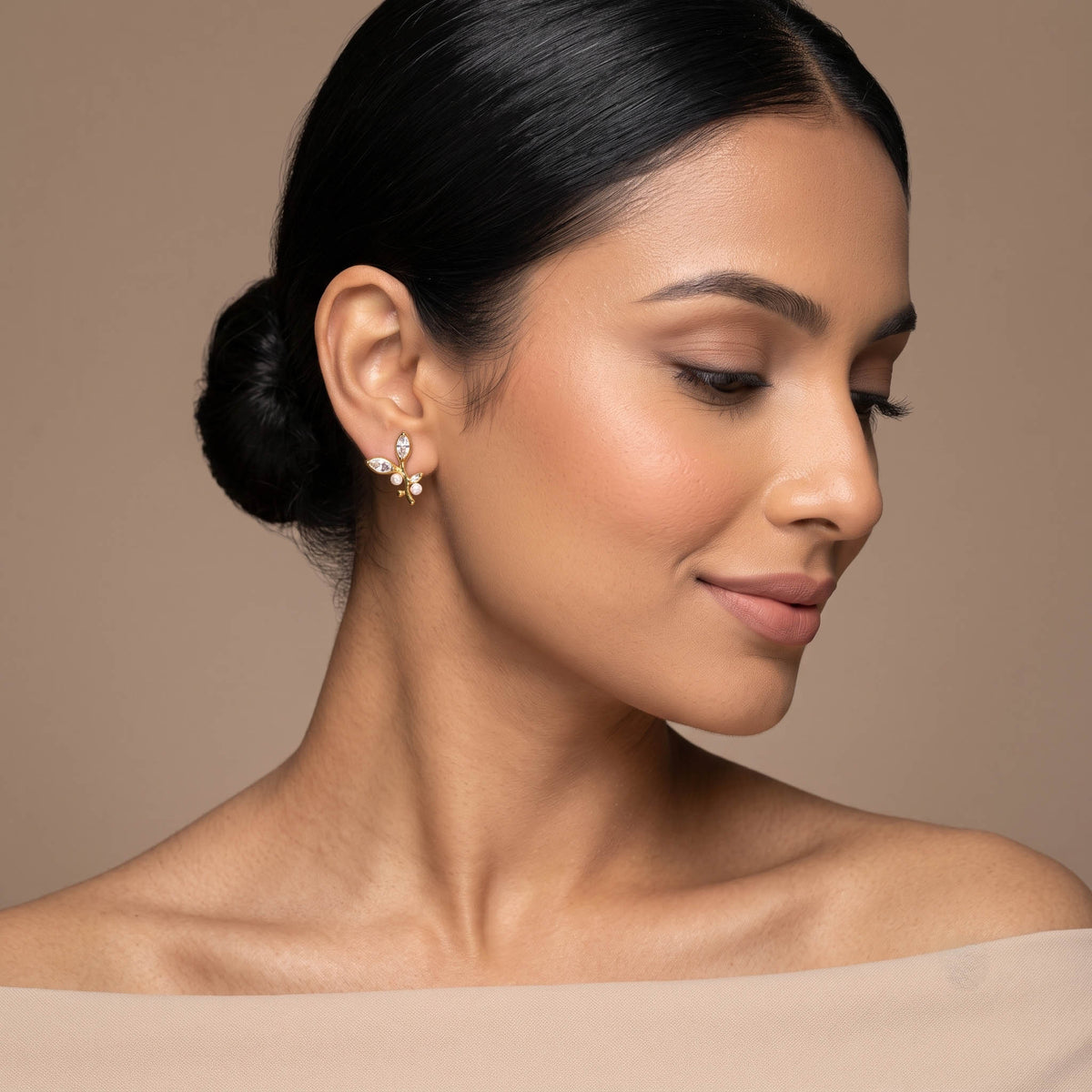 Mayura Motif Earrings