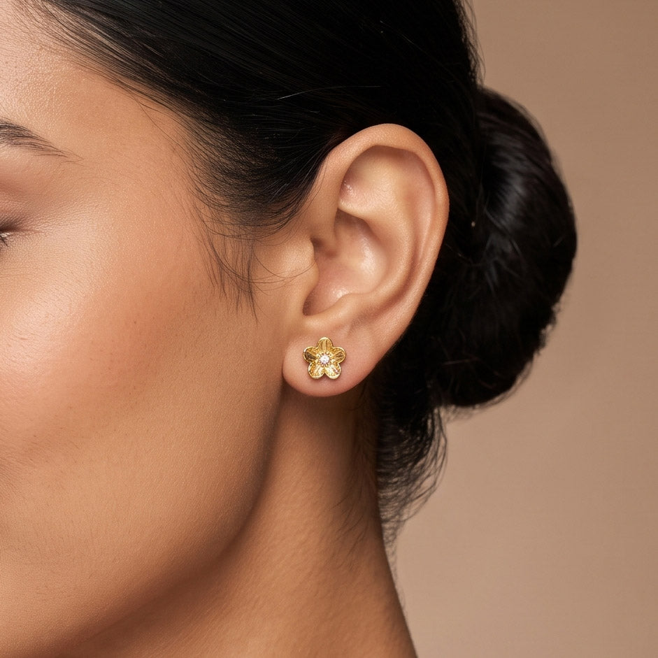 Starlight Cascade Ballback Earrings