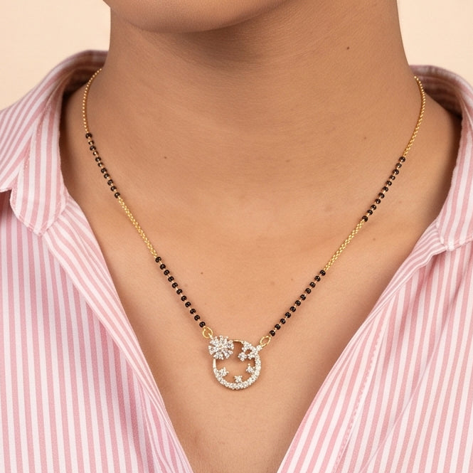 Golden Bloom Mangalsutra