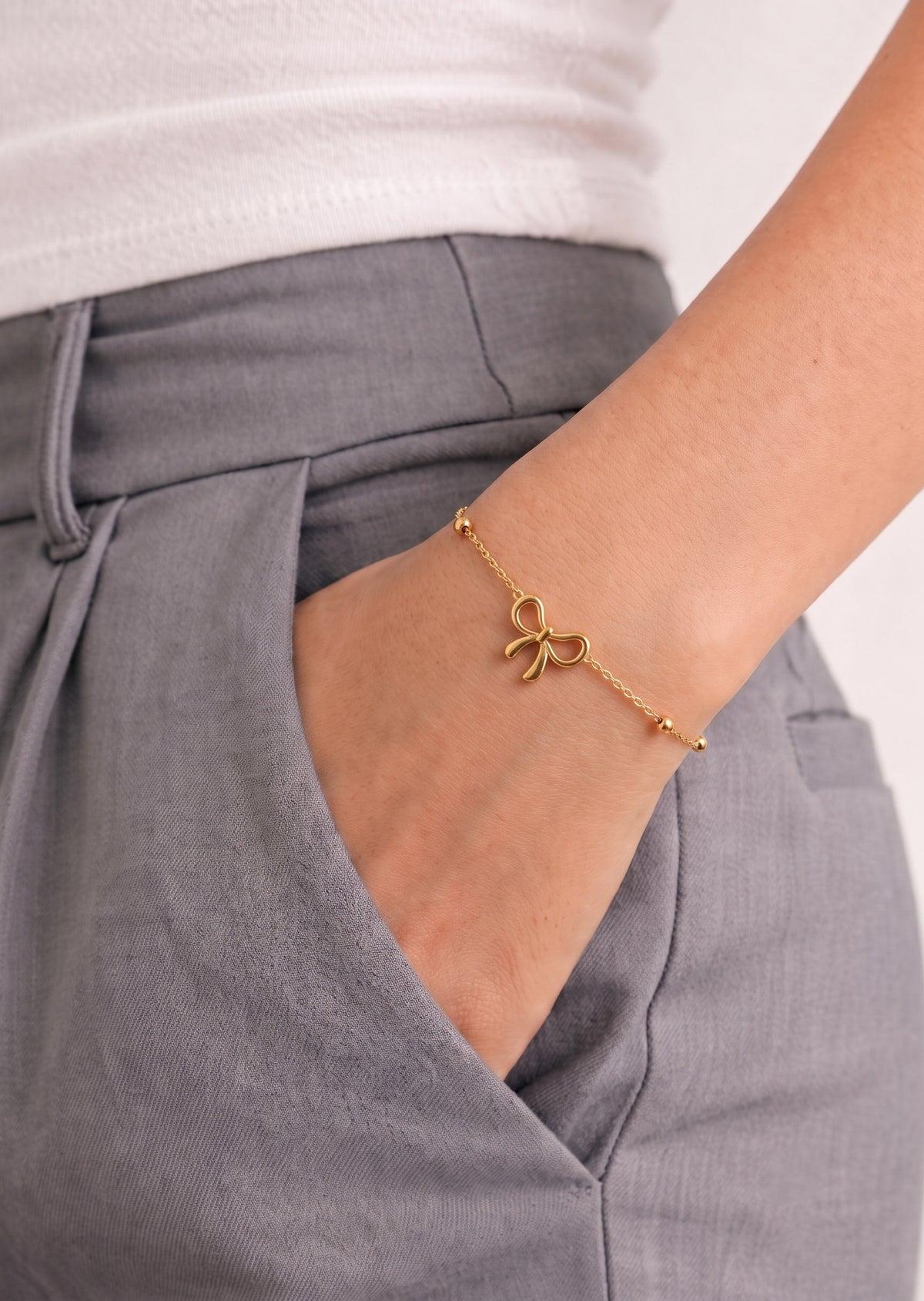 Infinity Bow Bracelet