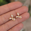 Mayura Motif Earrings