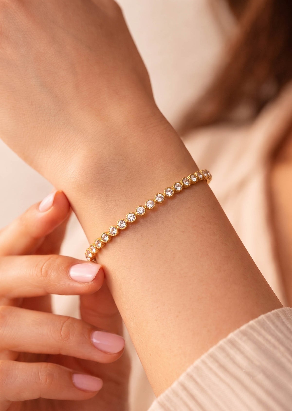 Stellar Glow Solid Bracelet