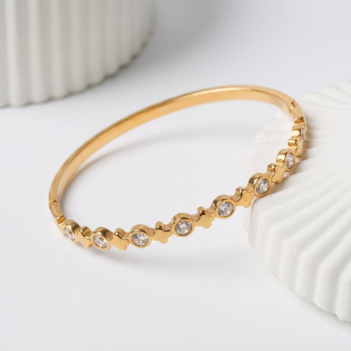 Astral Cascade Solid Bracelet