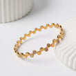 Hexagonal Edges Solid Bracelet