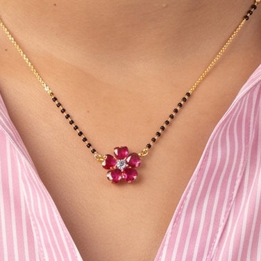 Red Clover Mangalsutra
