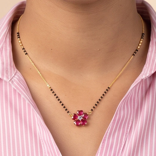 Red Clover Mangalsutra