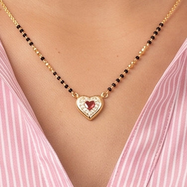 Elegant Heart Mangalsutra