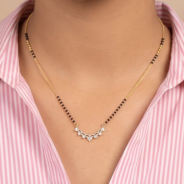 Minimal Glow Mangalsutra