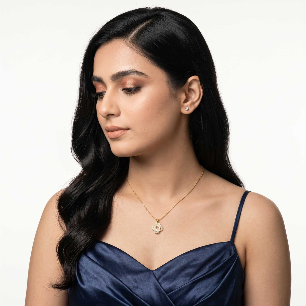 Signature Charm Necklace Model