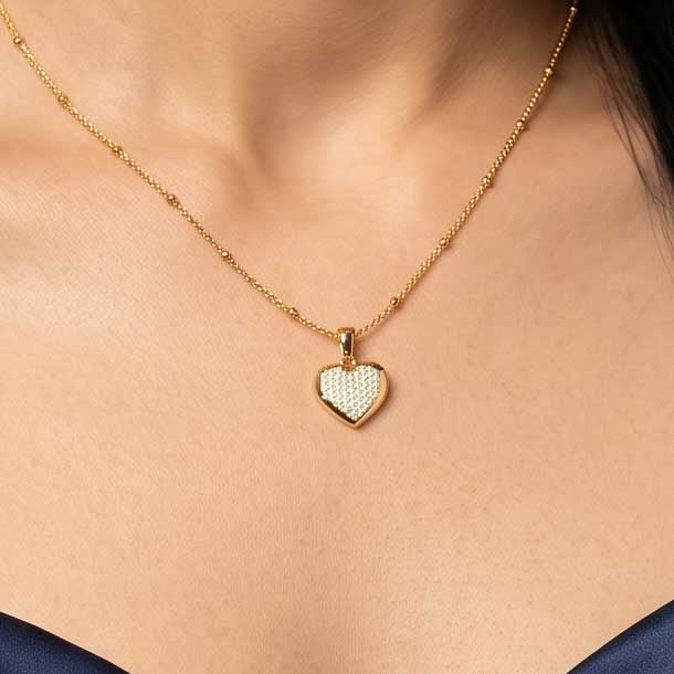 Crystal Heart Necklace