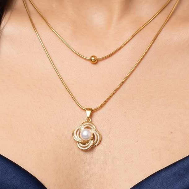 Timeless Thread Double Chain Necklace