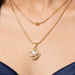 Timeless Thread Double Chain Necklace