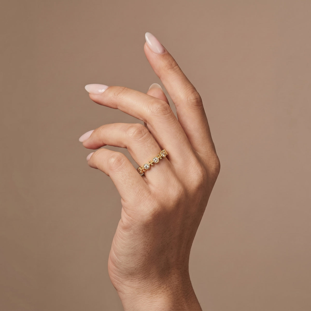 Sleek Orbit Ring