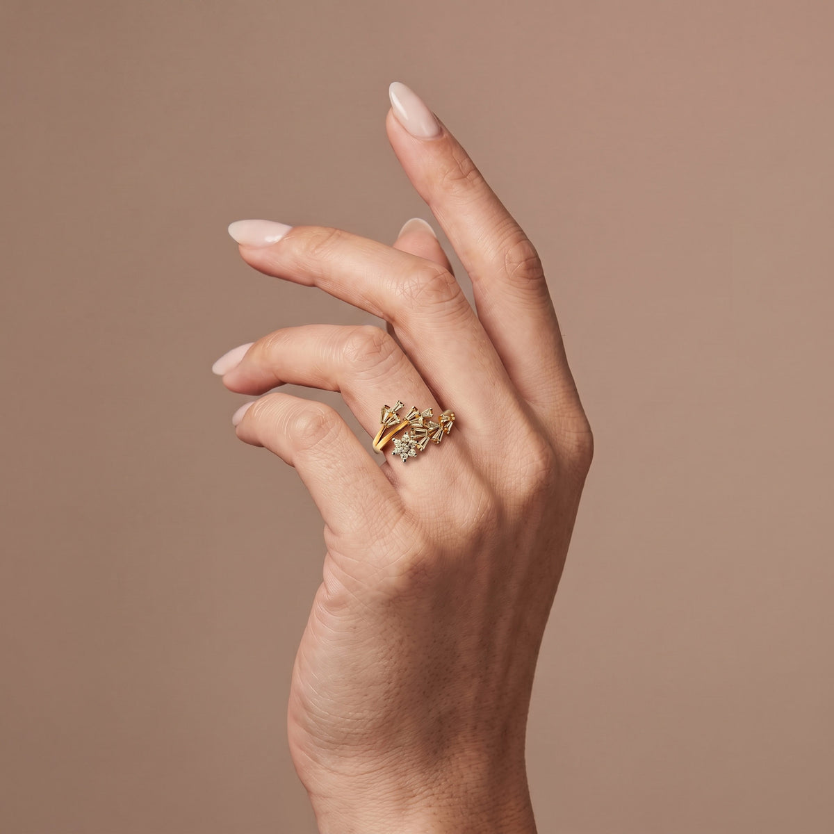 Wildflower Crest Ring